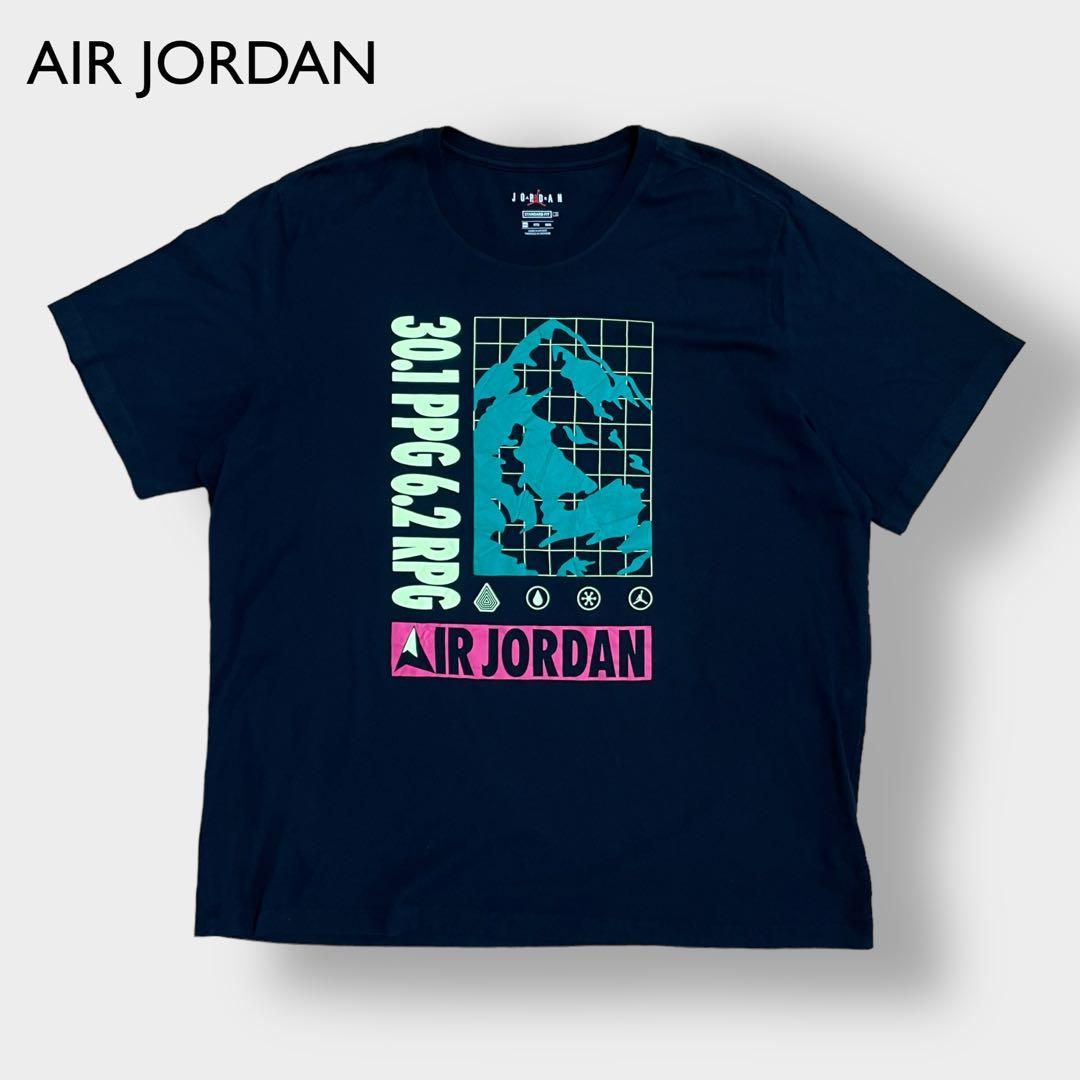 AIR JORDAN】3XL ビッグサイズ Tシャツ プリント ナイキ 古着 - メルカリ