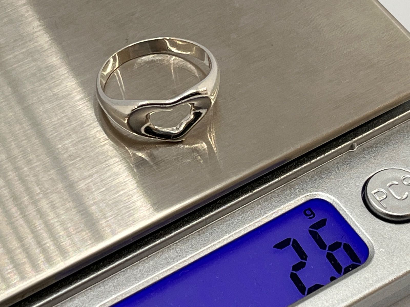 Tiffany & Co. ハートリング シルバー 10.5号 ティファニー リング