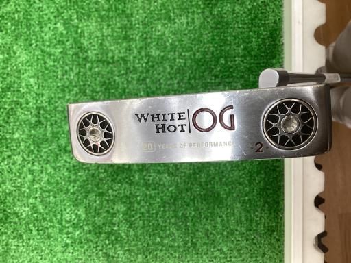 オデッセイ WHITE HOT OG 2 DOT 34インチ パター PT スチール フレックスその他 メンズ 男性用 右利き 右用 Dランク ゴルフクラブ