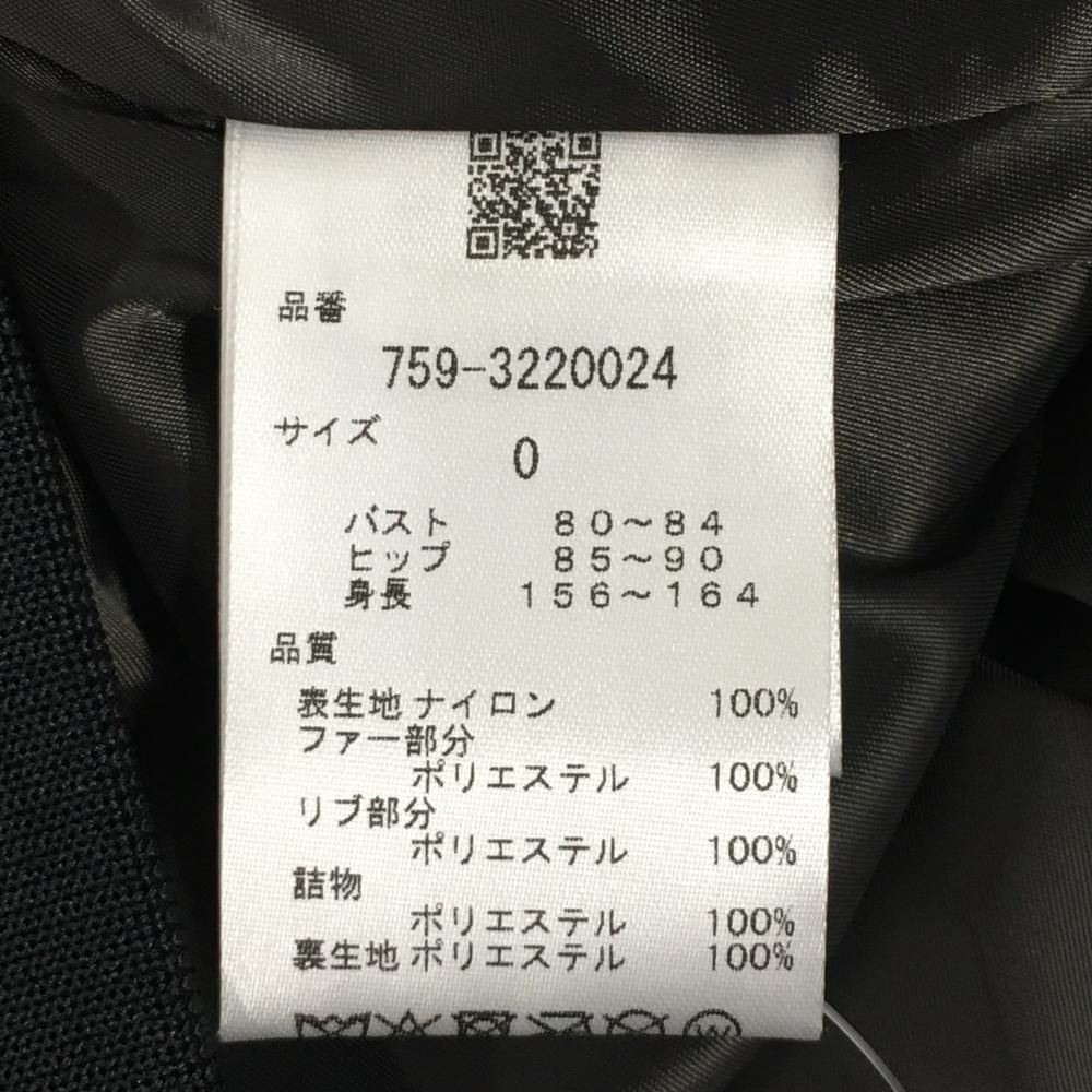 超美品】マスターバニー 中綿異素材ジャケット 黒 レディース 0(S