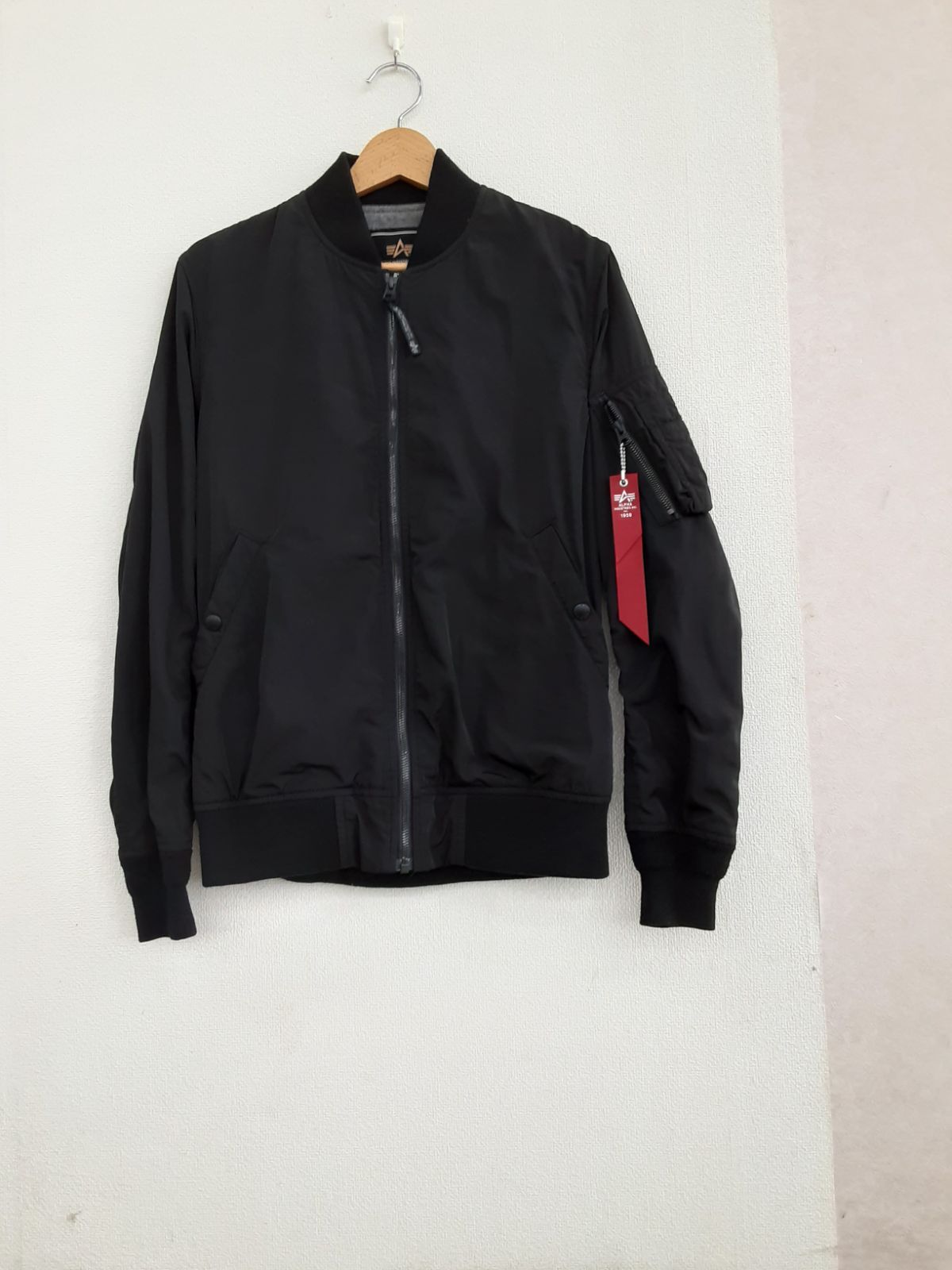 ALPHA INDUSTRIES MA-1 ジャケット ブラック