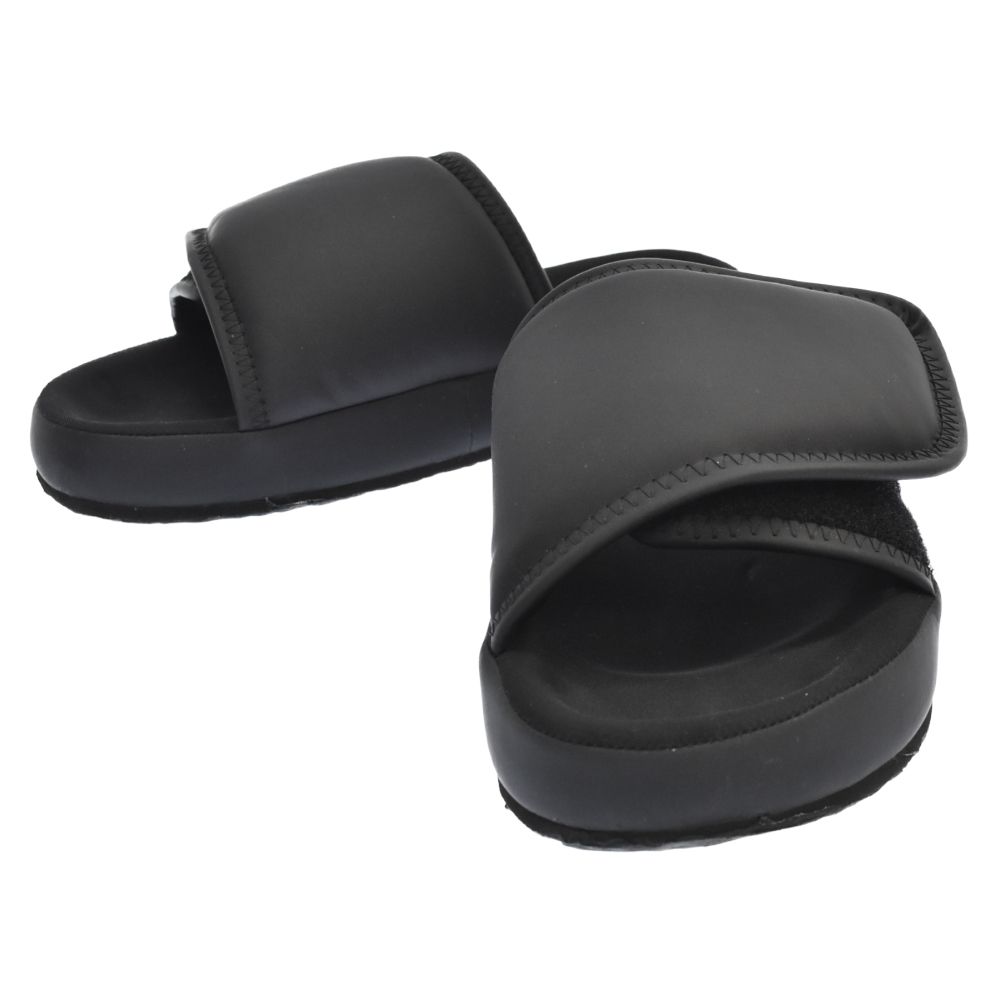 YEEZY (イージー) SEASON 7 GRAPHITE NYLON SLIPPER BLACK ローカット