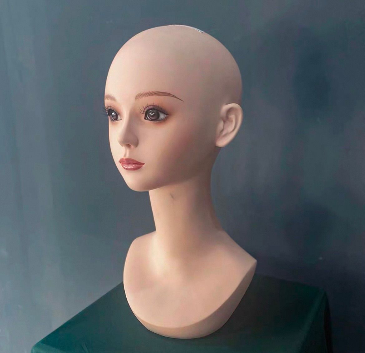 マネキンヘッド ドール 女性 人形 リアルフェイスモデル - メルカリ