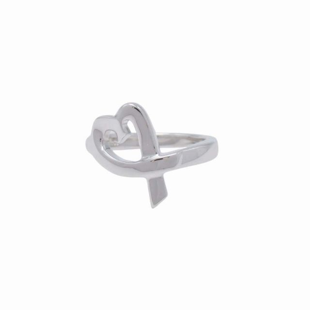 最終値下 美品 TIFFANY&Co. ラビングハート 9号 TIFFANY&Co. ティファニー 美品 ダイヤ ラビングハート リング 9