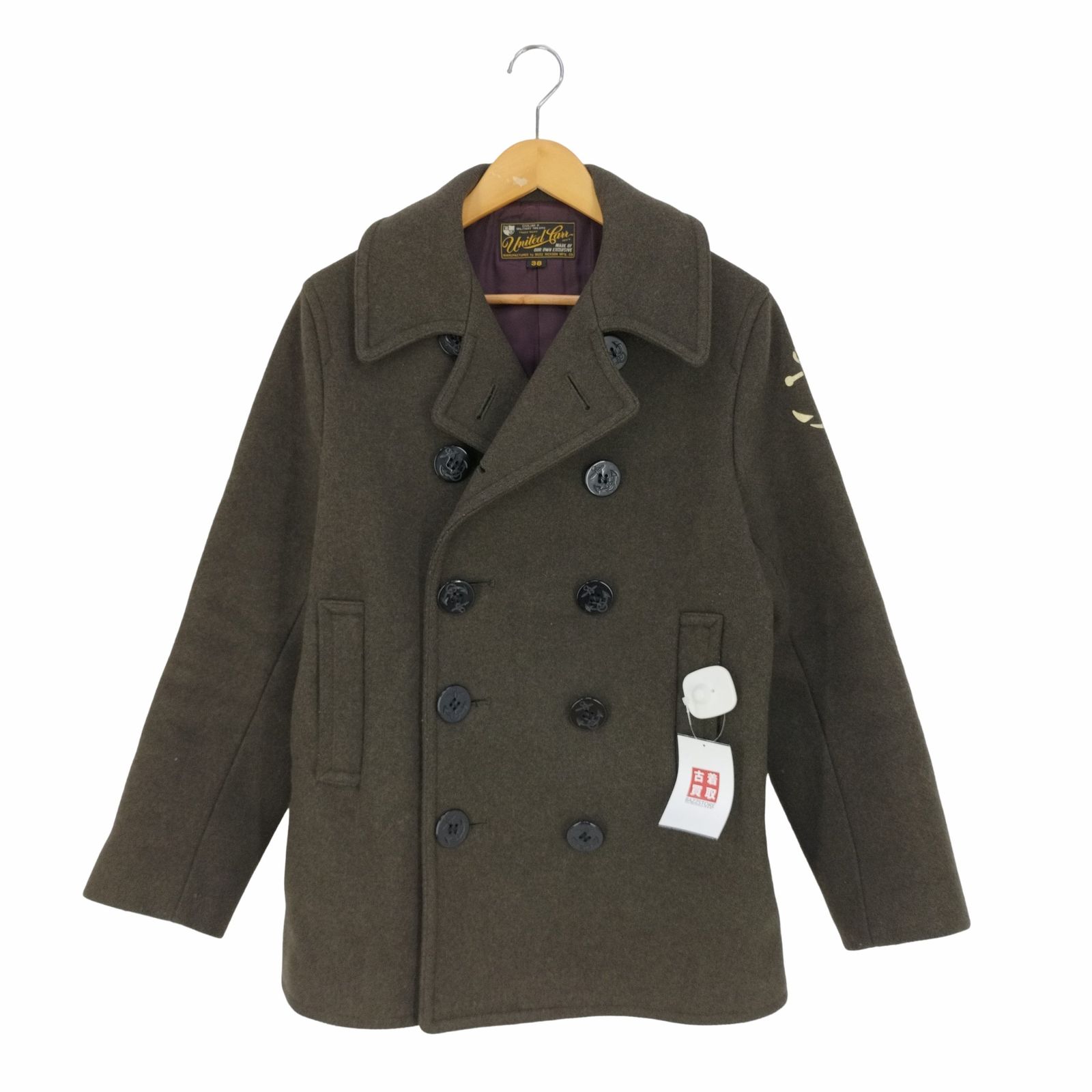 美品】UNITED CARR ユナイテッドカー Pコート バズリクソンズ