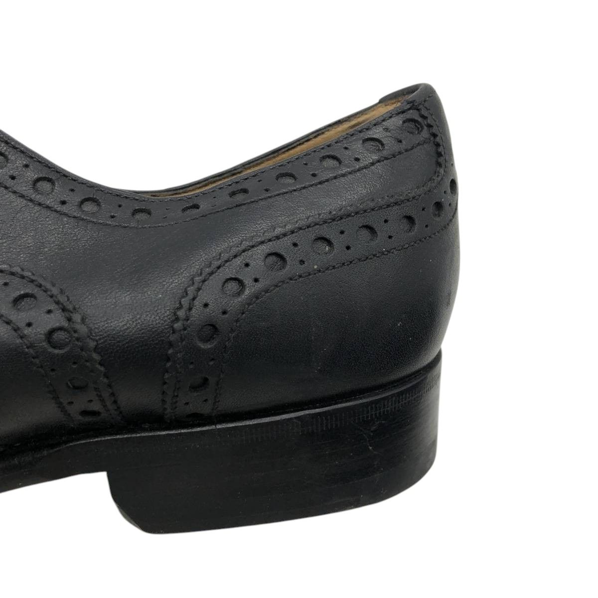 古着 バリー Bally フルブローグ ウイングチップシューズ スイス製 9 1|2 メンズ28.0cm相当|saa014312