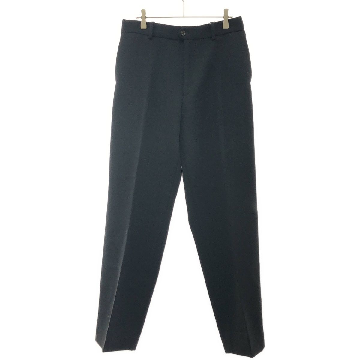 markaware マーカウェア 23AW FLAT FRONT TROUSERS ウールトラウザーパンツ A23C-26PT02C ブラック 3