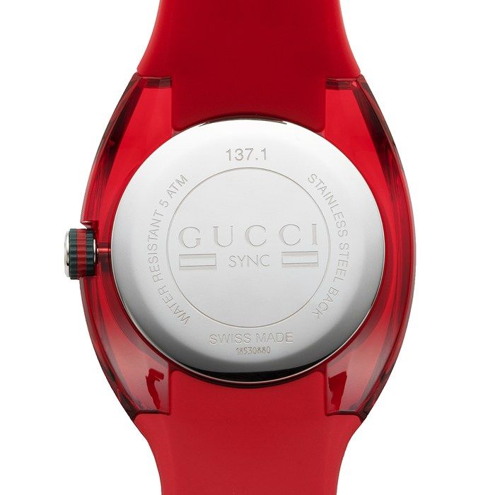 グッチ GUCCI 腕時計 シンク YA137103A インターロッキングG サンレイ  
