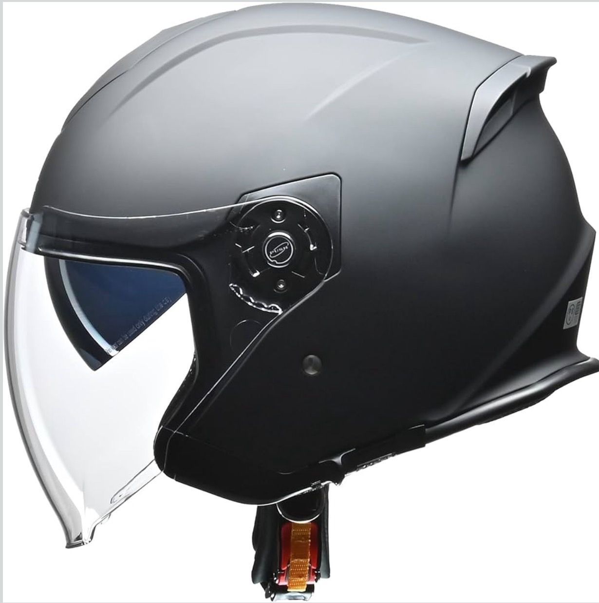 リード工業 LEAD バイク用 インナーシールド付き ジェットヘルメット FLX マットブラック Lサイズ 59-60cm未満
