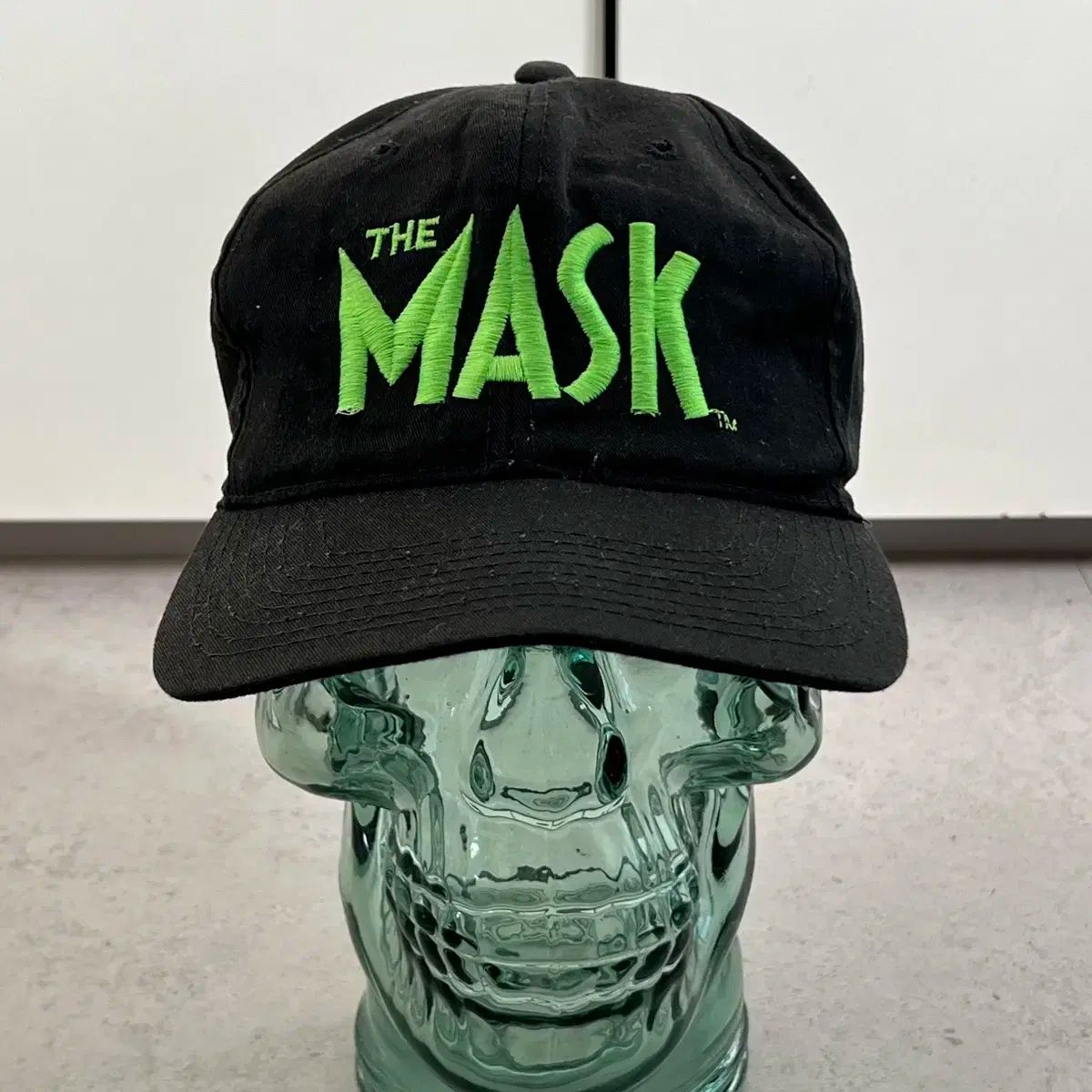 ヴィンテージ 90s 麻 マスク THE MASK スナップバック ブラック