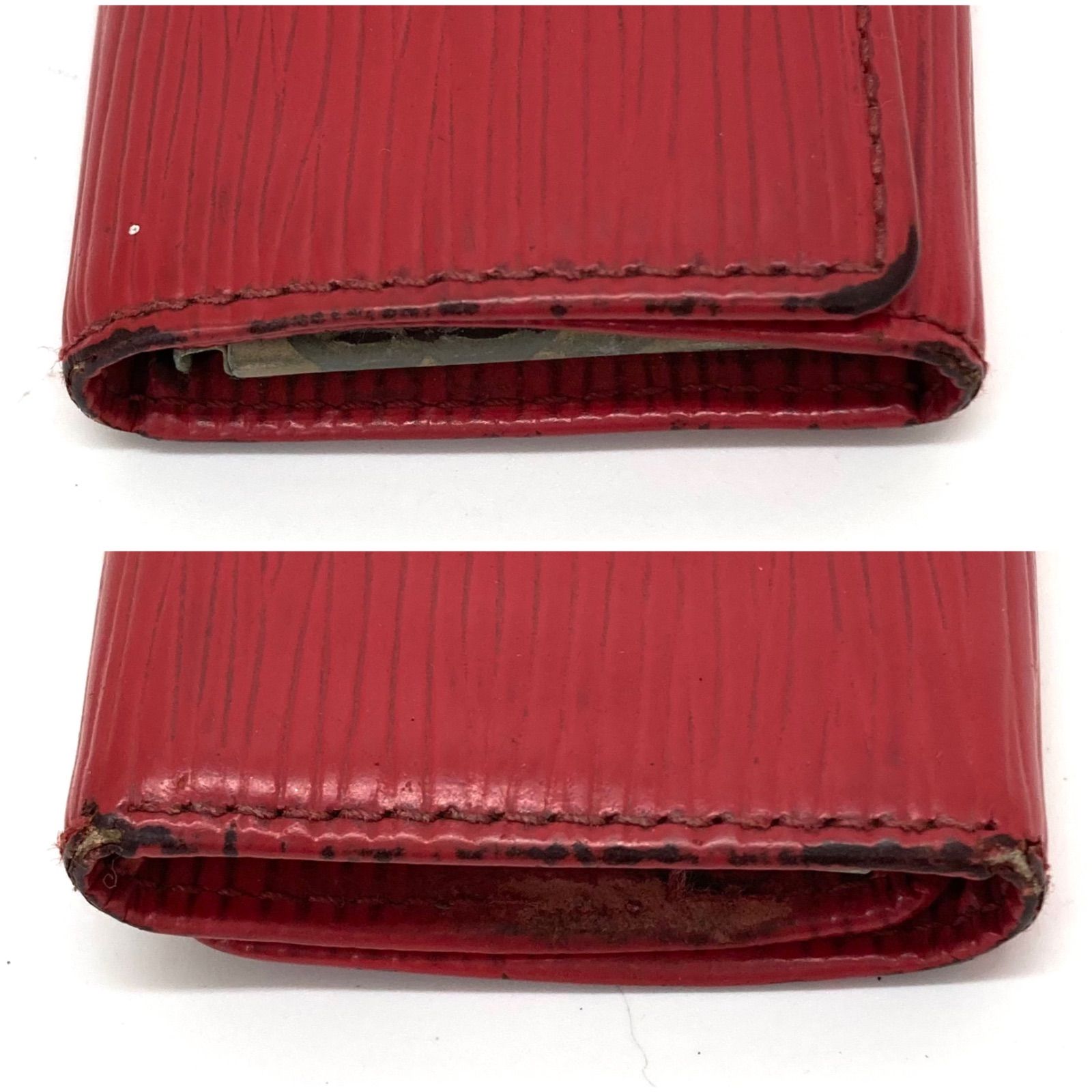 【未使用品】ルイヴィトン◆ミュルティクレ◆エピ◆4連キーケース◆赤◆箱付き LOUIS VUITTON - ルイヴィトン・4連キーケース・ミュルティクレ4