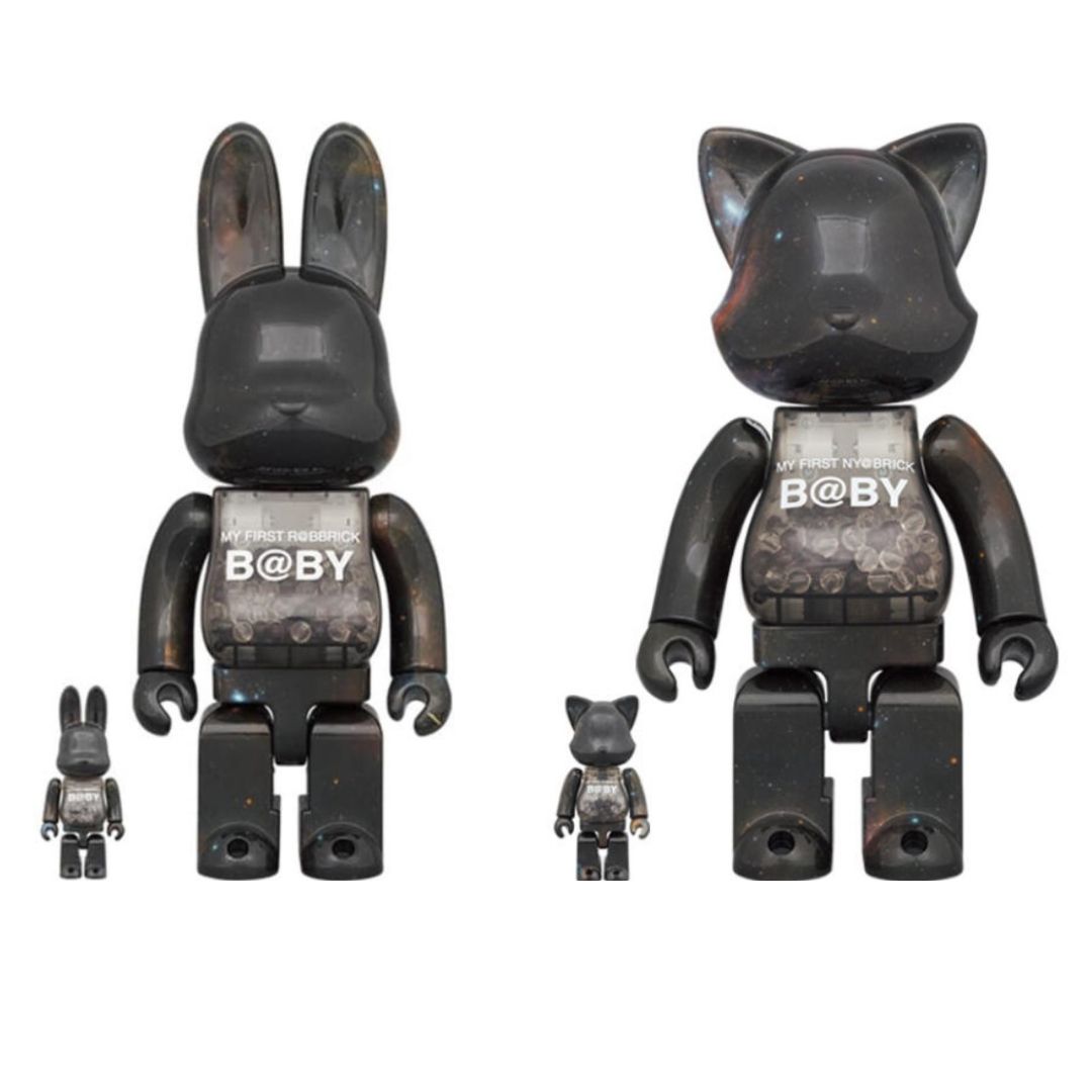 MEDICOM TOY(メディコムトイ)MY FIRST BE@RBRICK B@BY SPACE Ver.100％&400％ 2体セット - メルカリ