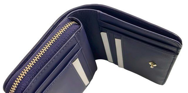 未使用 ポールスミス 二つ折り 財布 ロゴ レザー マルチカラーロゴ