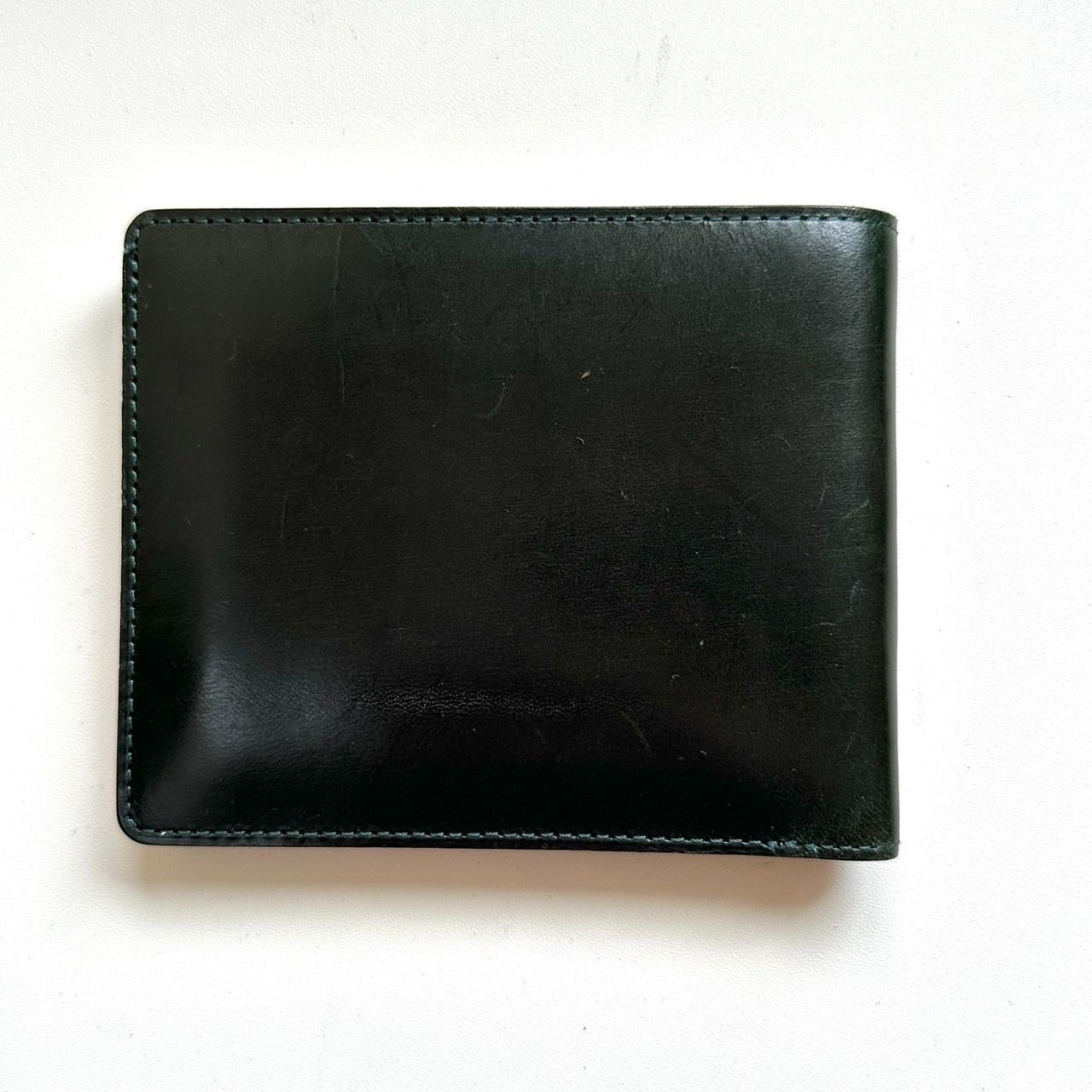 ガンゾ GANZO 二つ折り財布 カードケース シンブライドル 美品