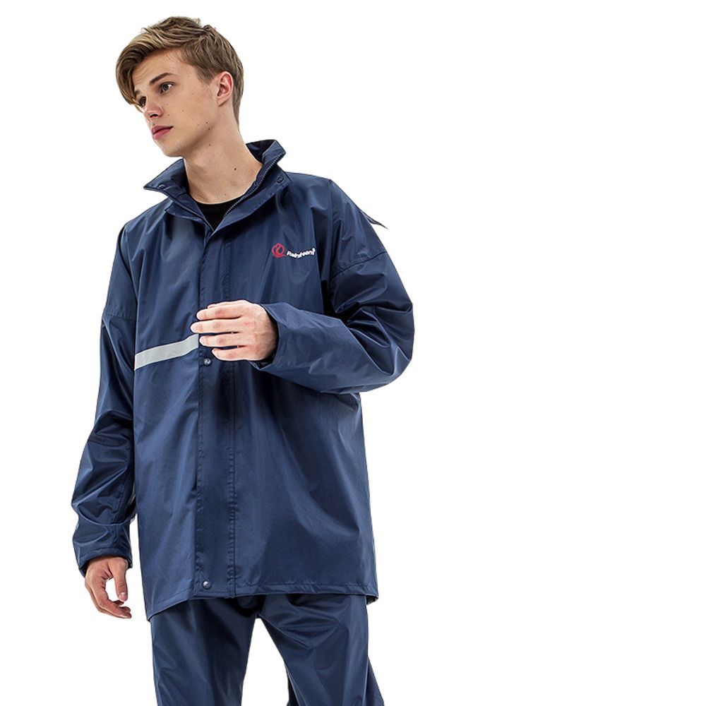 ☆ ネイビー×メンズ ☆ Lサイズ ☆ レインウェア レインスーツ レイン