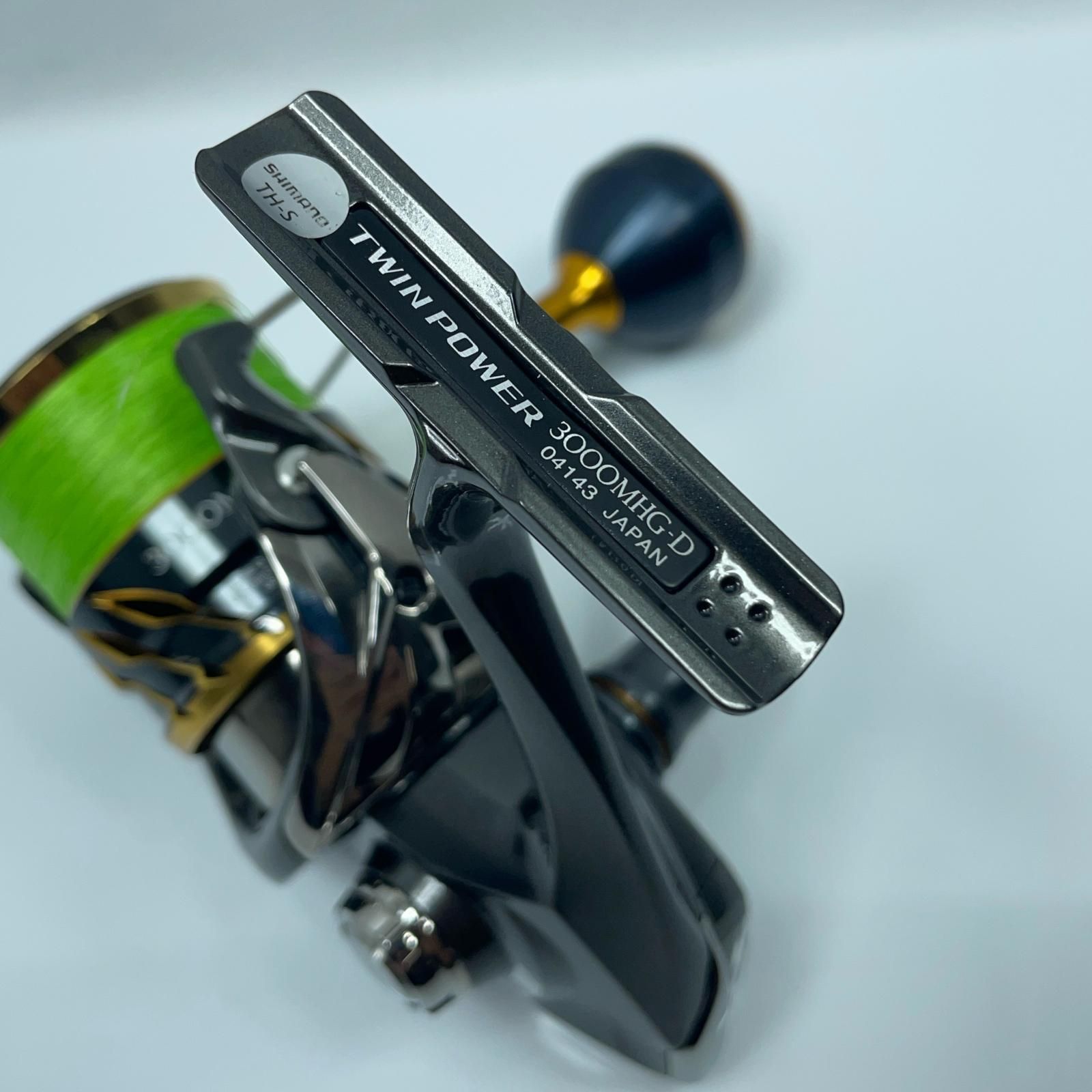 SHIMANO - SHIMANO シマノ 20ツインパワー 3000MHG 04143 夢屋ハンドル SHIMANO シマノ 20ツインパワー 3000MHG 04143 夢屋ハンドル