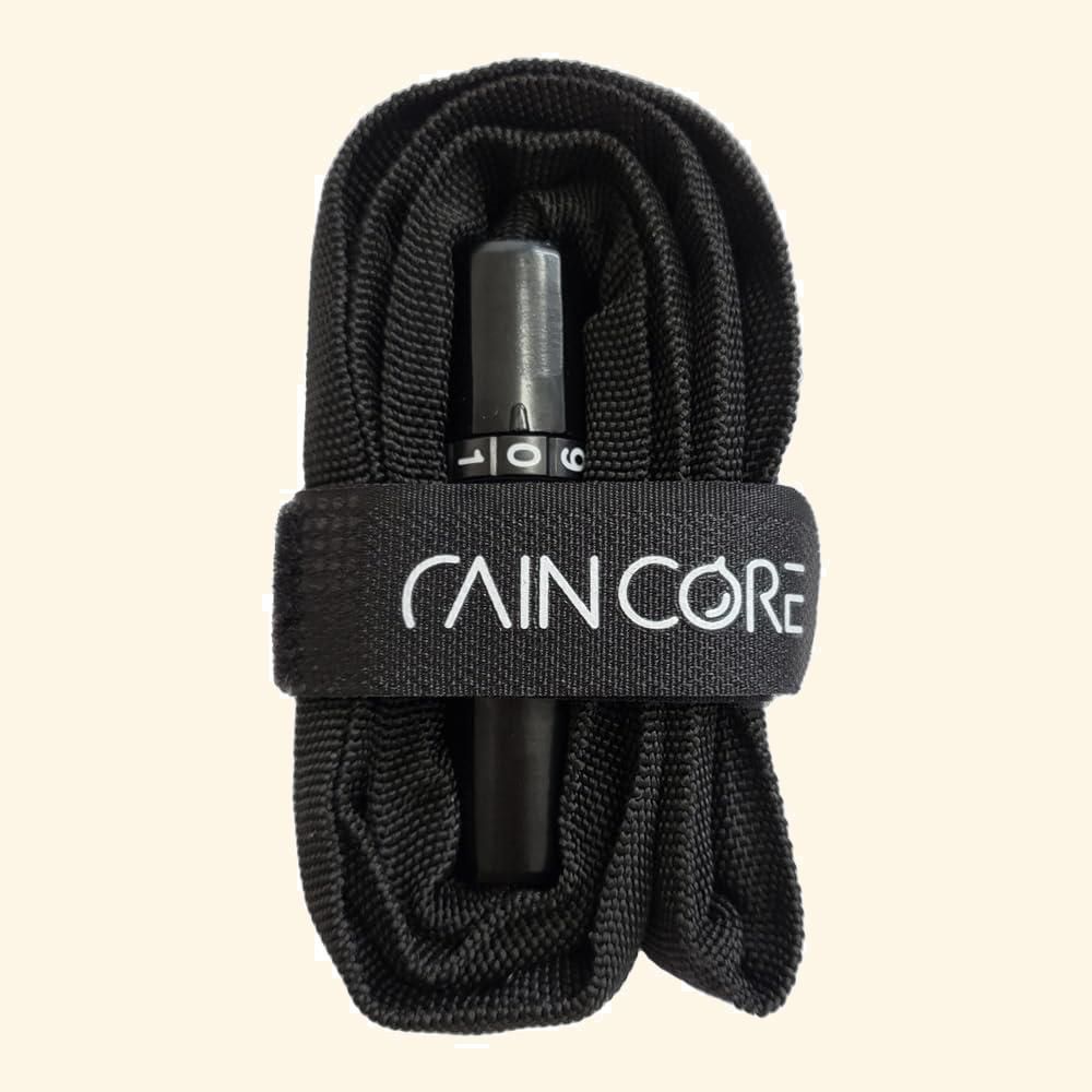 【話題沸騰】RAINCORE 超軽量 自転車 鍵 ロック 盗難防止 - 100cm - 151g -カッター防止繊維付きの 自転車 チェーン ロック - 韓国特許製品 - 自転車番号キー - バイクロック - 自転車用セキュリティ
