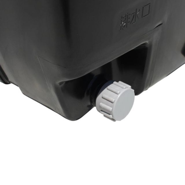  スイコー スーパーローリータンク 100 L ブラック その他 ガーデンファニチャー