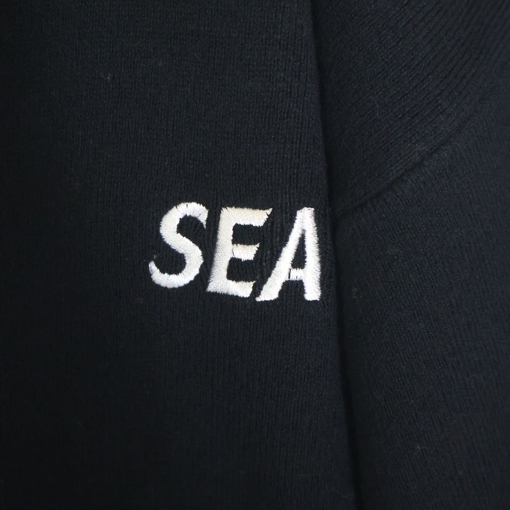 WIND AND SEA ウィンダンシー コットンカシミア ニットセーター WIND AND SEA - WIND AND SEA ウィンダンシー COTTON CASHMERE