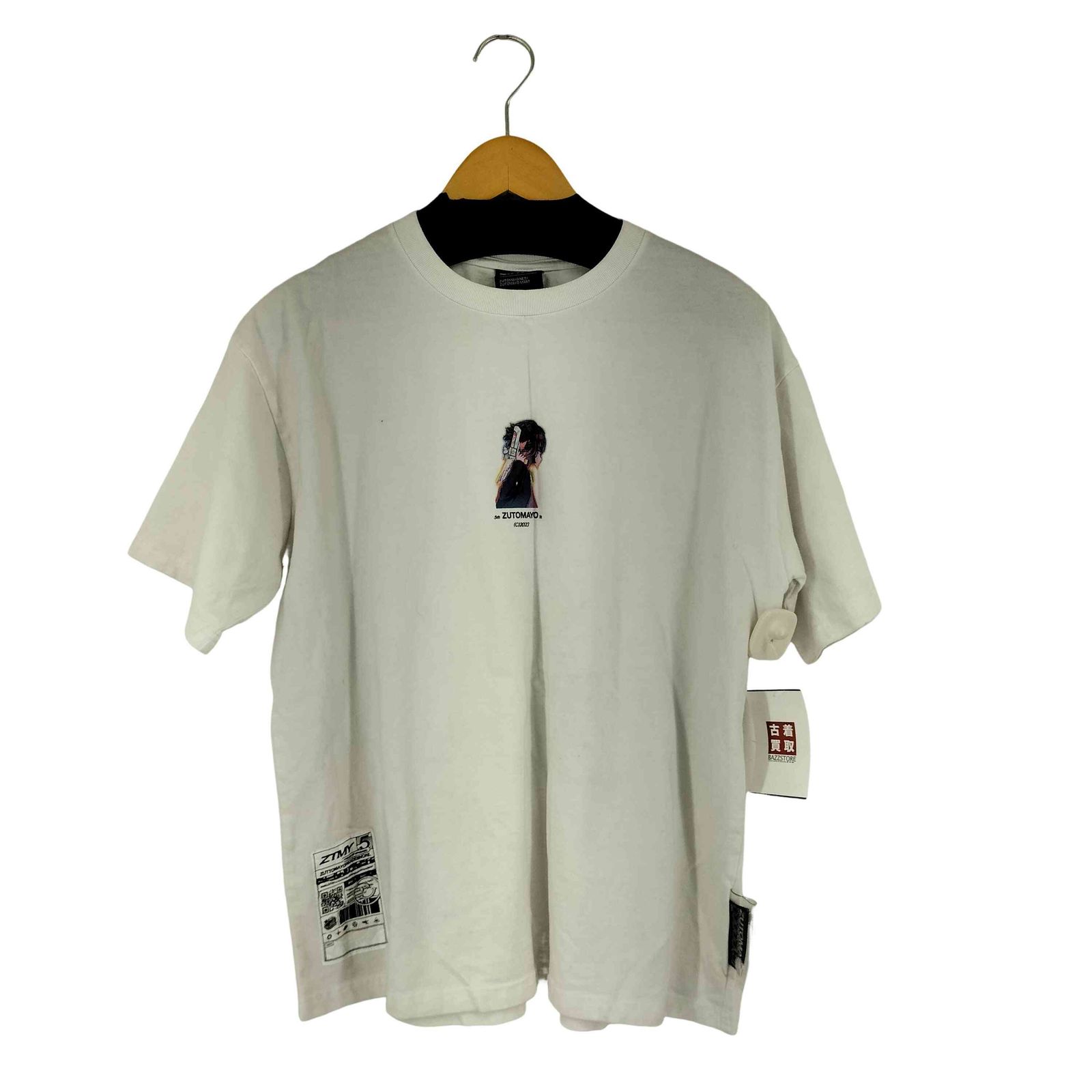 ユーズドフルギ USED古着 プリントクルーネックTシャツ メンズ JPN：L 
