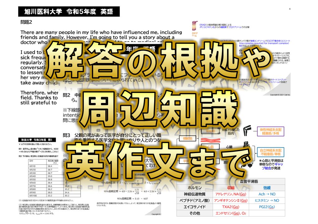 富山大学】7年分 解答解説 医学部学士編入 医学部編入 - メルカリ