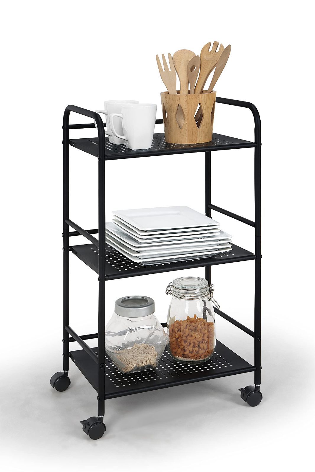 サニーポイント スチールラック 収納ワゴン デスク下収納 サイド収納