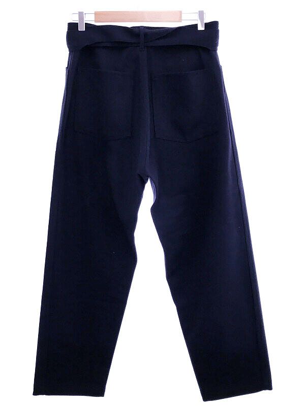 Comoli 16aw フェルトンベルテッドパンツ　size1 COMOLI (コモリ) 16AW フェルトン ベルテッド ワイド パンツ