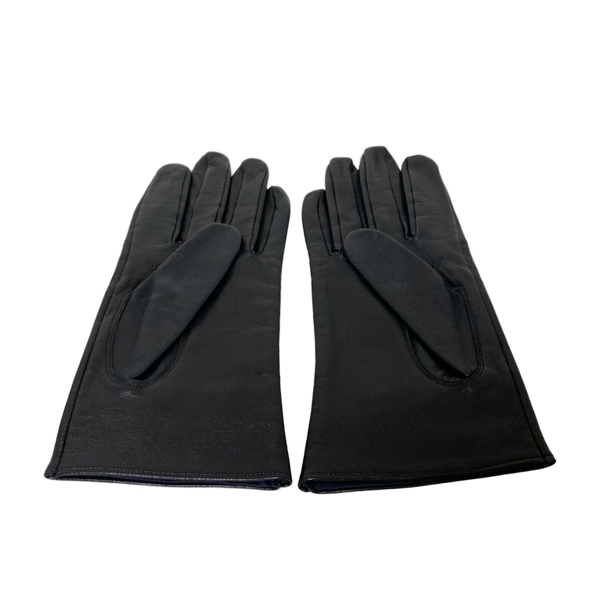 Chloe クロエ ロンググローブ 黒 美品 クロエ ロング手袋 Chloe レザー