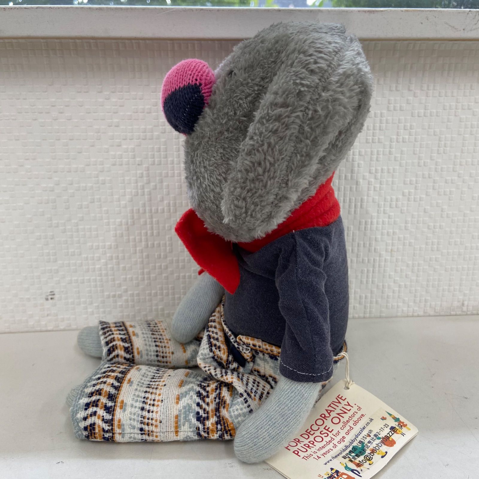 BOBBY DAZZLER ぬいぐるみ いぬ ハンドメイド 一点もの