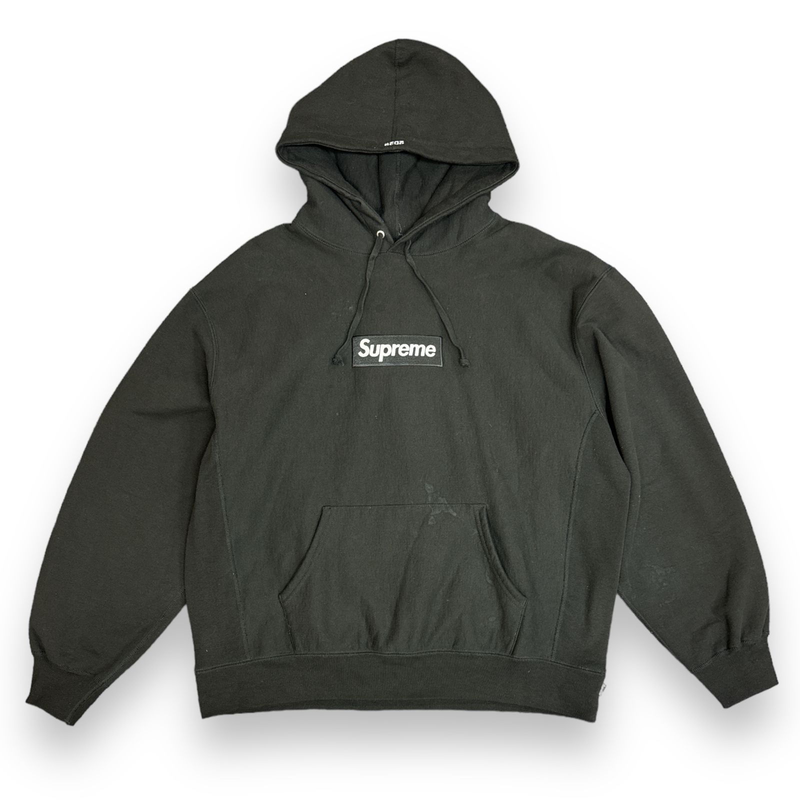 supreme 黒　BOXパーカー Supreme ボックスロゴブラックパーカー