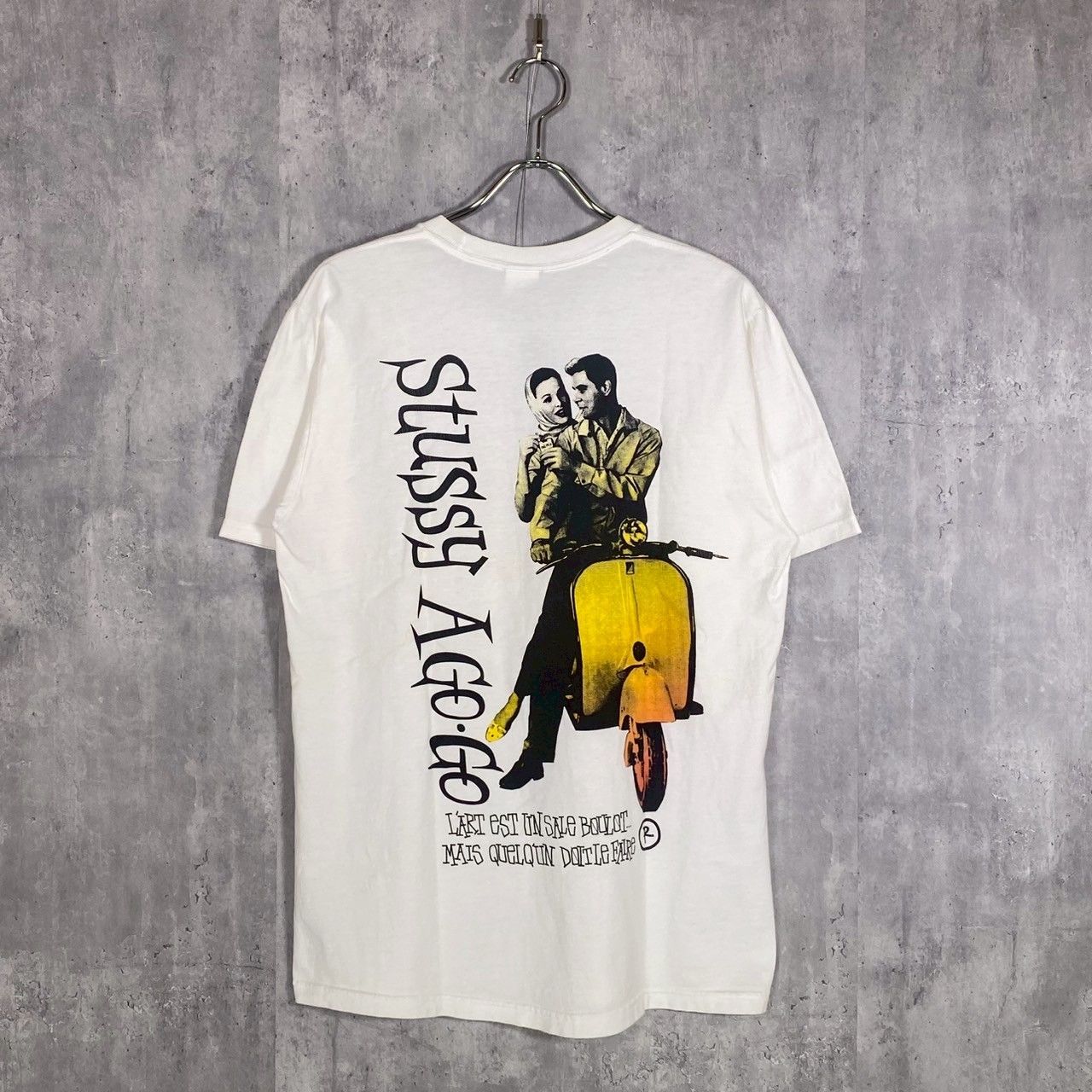 STUSSY』ステューシー (M) ローマの休日 半袖Tシャツ - メルカリ