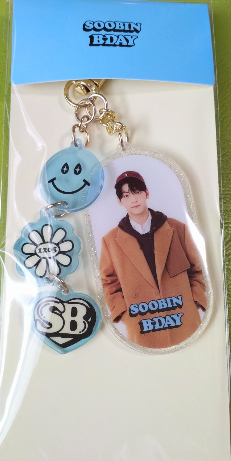 TXT SOOBIN BDAY アクスタ フォトカード キーリング スビン TXT スビン バースデー キーリング 新品未開封 - メルカリ