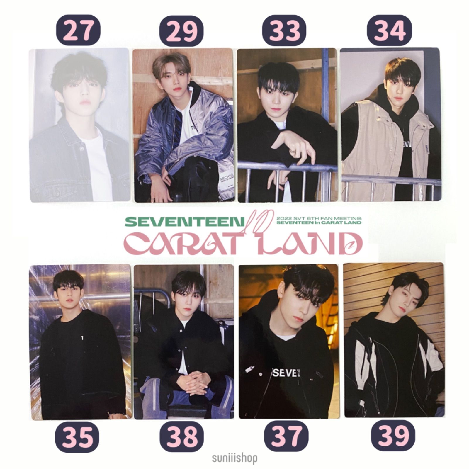 seventeen 2022 CARAT LANDミンギュ トレカ No.35 - アイドル