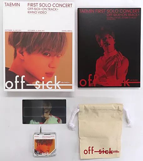 グッズセット テミン Kihno Video キノビデオ TAEMIN 1ST SOLO CONCERT OFF-SICK ON TRACK