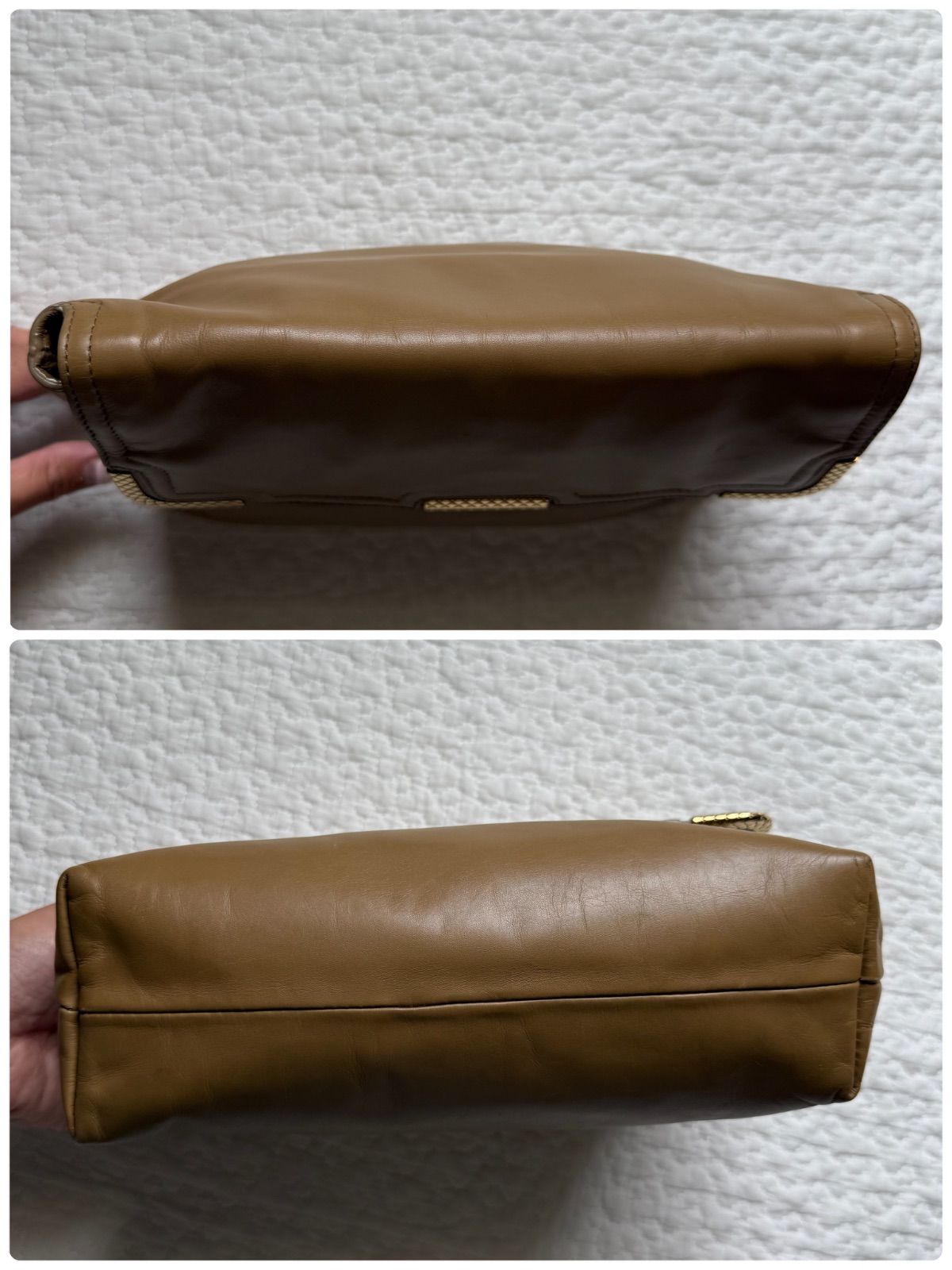 美品 希少 BOTTEGA VENETA ボッテガヴェネタ レザー クラッチ