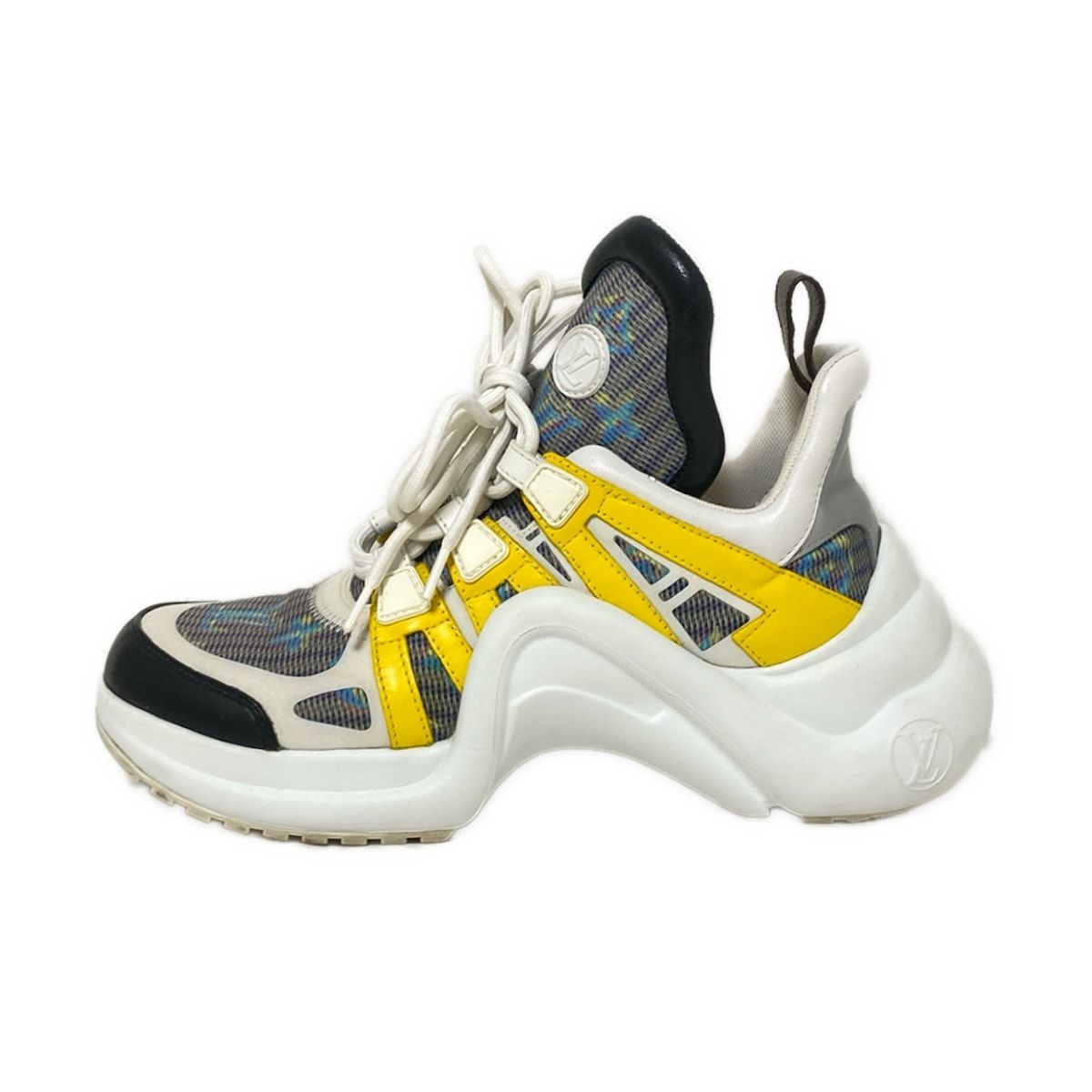 美品 Louis Vuitton アークライトライン スニーカー 37 LOUIS VUITTON(ルイヴィトン) スニーカー 37 レディース LV