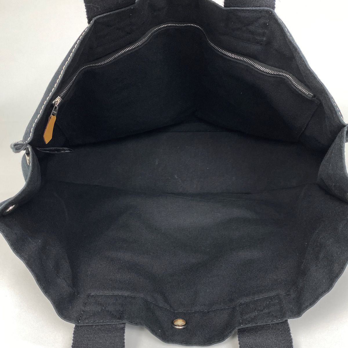 本物 HERMES エルメス ドーヴィルPM キャンバス ミニトート