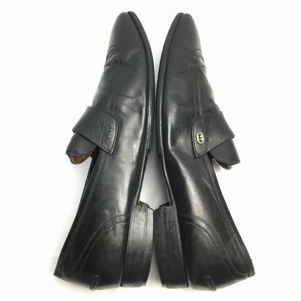 試着交換OK！GUCCI グッチ【42 26.5-27.0-27.5 黒】 イタリア製