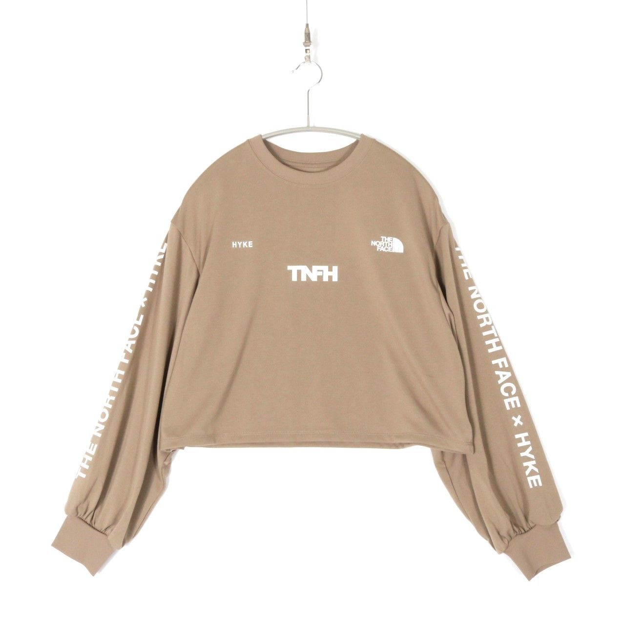 THE NORTH FACE×HYKE L/S ES Trail Crew タン THE NORTH FACE】と【HYKE】のコラボ！ 2月22日に発売決定
