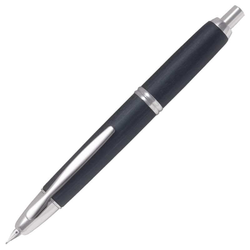 パイロット 万年筆 キャップレス 木軸 ブラック 細字 F FC-25SK-B-F