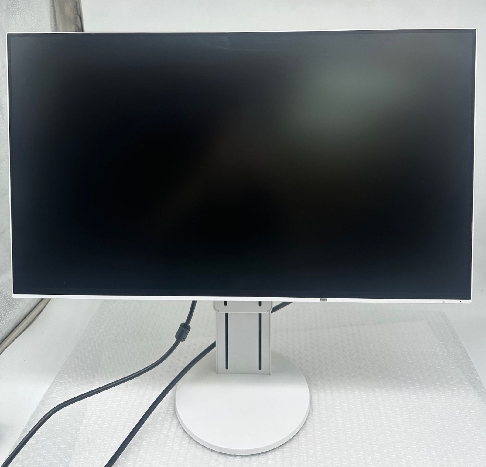 EIZO エイゾ FlexScan EV2451 60cm（23.8）型カラー液晶モニター フルHD フルフラット HDMI/DisplayPort/ DVI-D/D-Sub 15ピン（ミニ）搭載 ホワイト 中古ディスプレイ - メルカリ