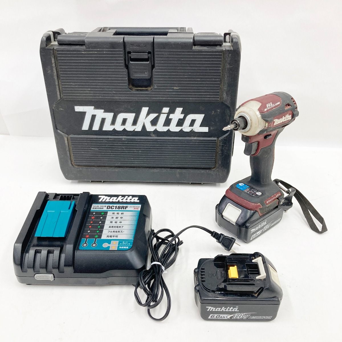 〇〇MAKITA マキタ 充電式 インパクトドライバ 18V 6.0Ah TD171DGX