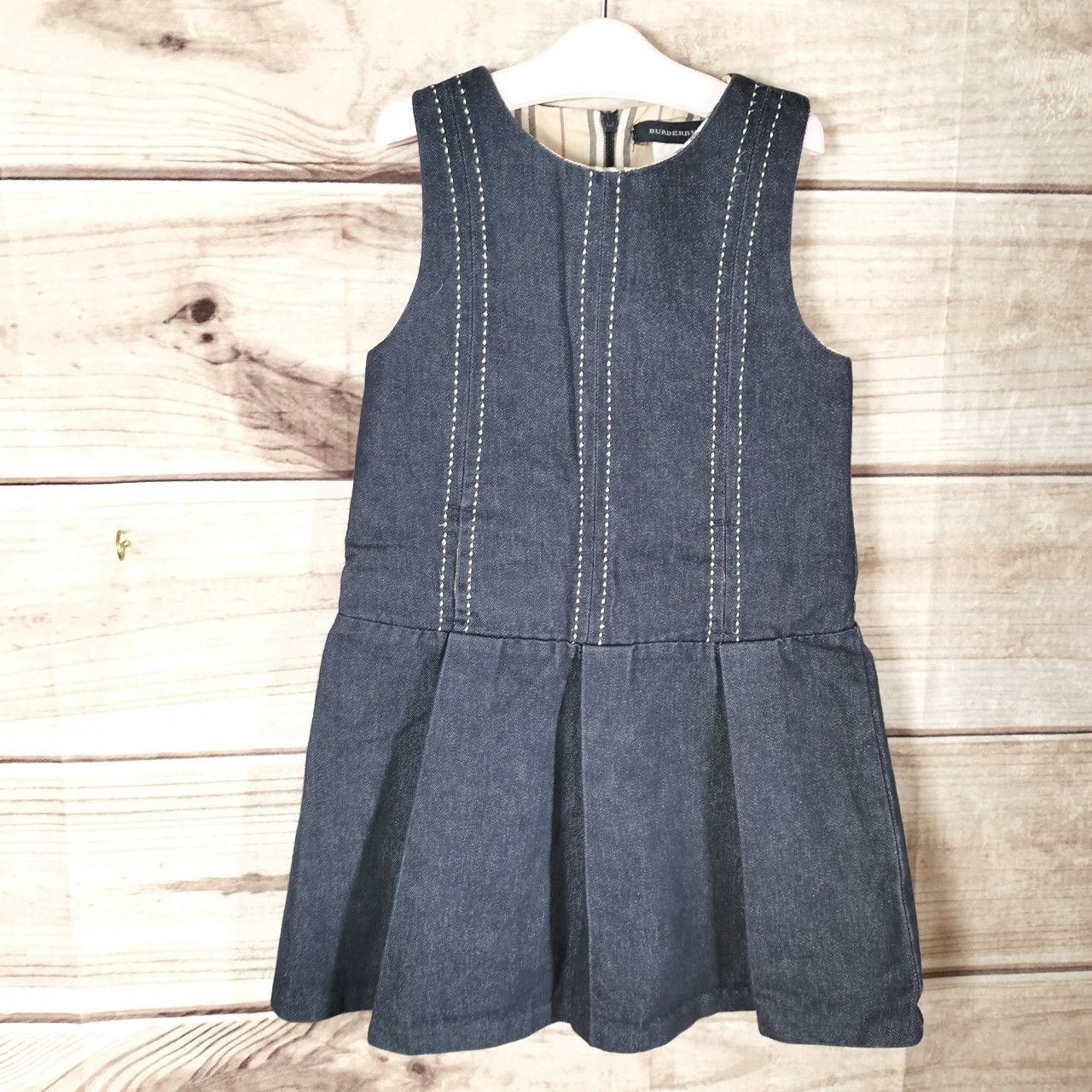 バーバリー　キッズ　ワンピース　ノースリーブ　6Y　116cm 871405640.jpg?1585376247