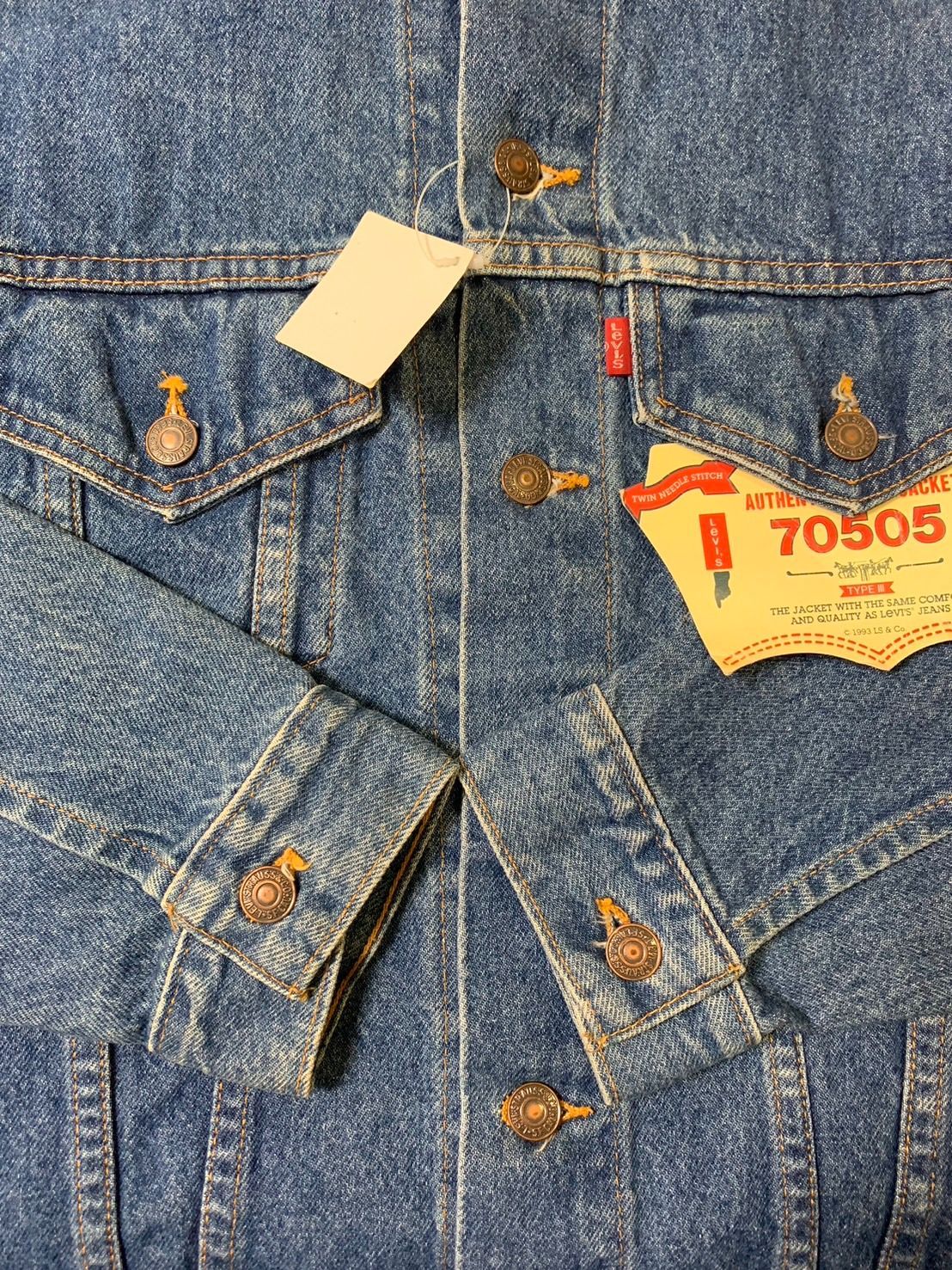 95 Levis 70505 0217 made in usa dead stock - メルカリ