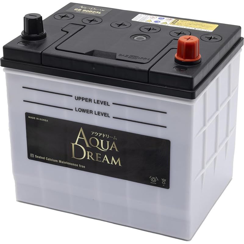 アクアドリーム 国産車 充電制御車対応バッテリー GOLD BATTERY GB 90 D 23 L 互換 75 80 メンテナンスフリータイプ AQUA DREAM