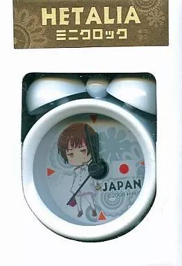 【中古】置き時計・壁掛け時計(キャラクター) 日本 ミニクロック 「ヘタリア Axis Powers」