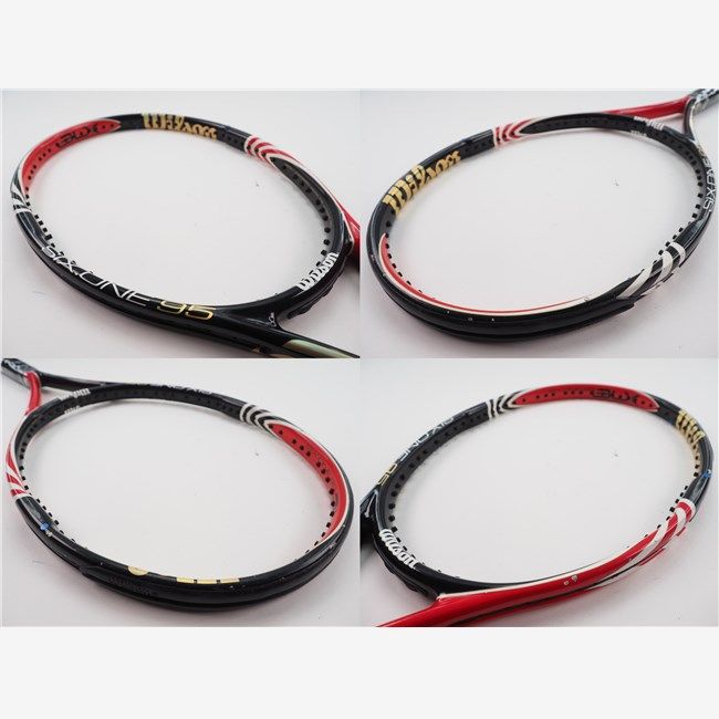 中古 テニスラケット ウィルソン シックスワン BLX 95 USスペック 2010年モデル (G3) WILSON SIX.ONE BLX 95 US 2010 (c25060029c) WILSON SIX.ONE BLX 95 JP 2010 G3 Tennis Racket 27.0in 318g