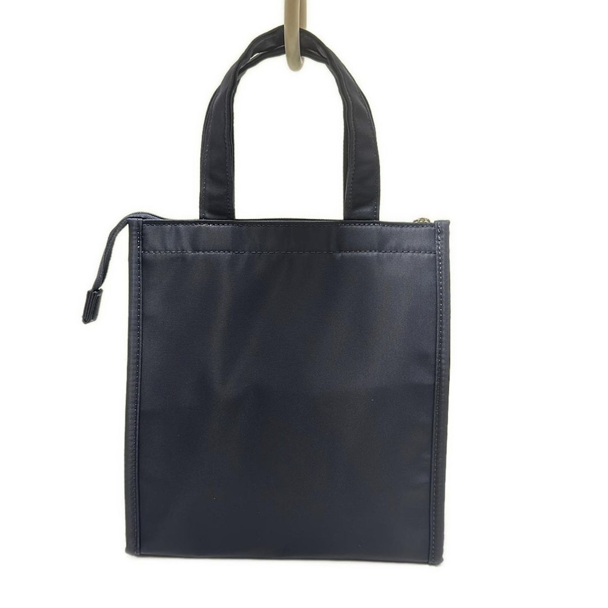 学校フェイラー　ランチバッグ FEILER(フェイラー) ハンドバッグ美品 - ネイビー フェイラー