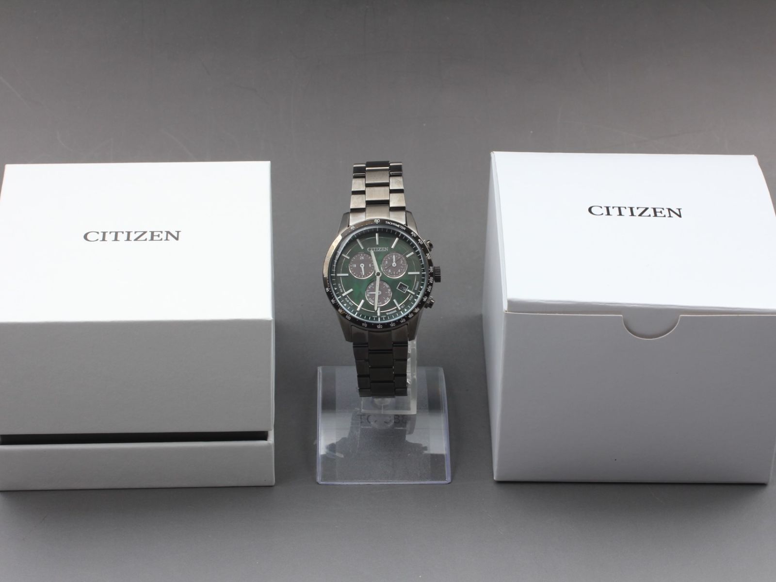 美品】CITIZEN シチズン E820-A12HF01 エコドライブ クロノ