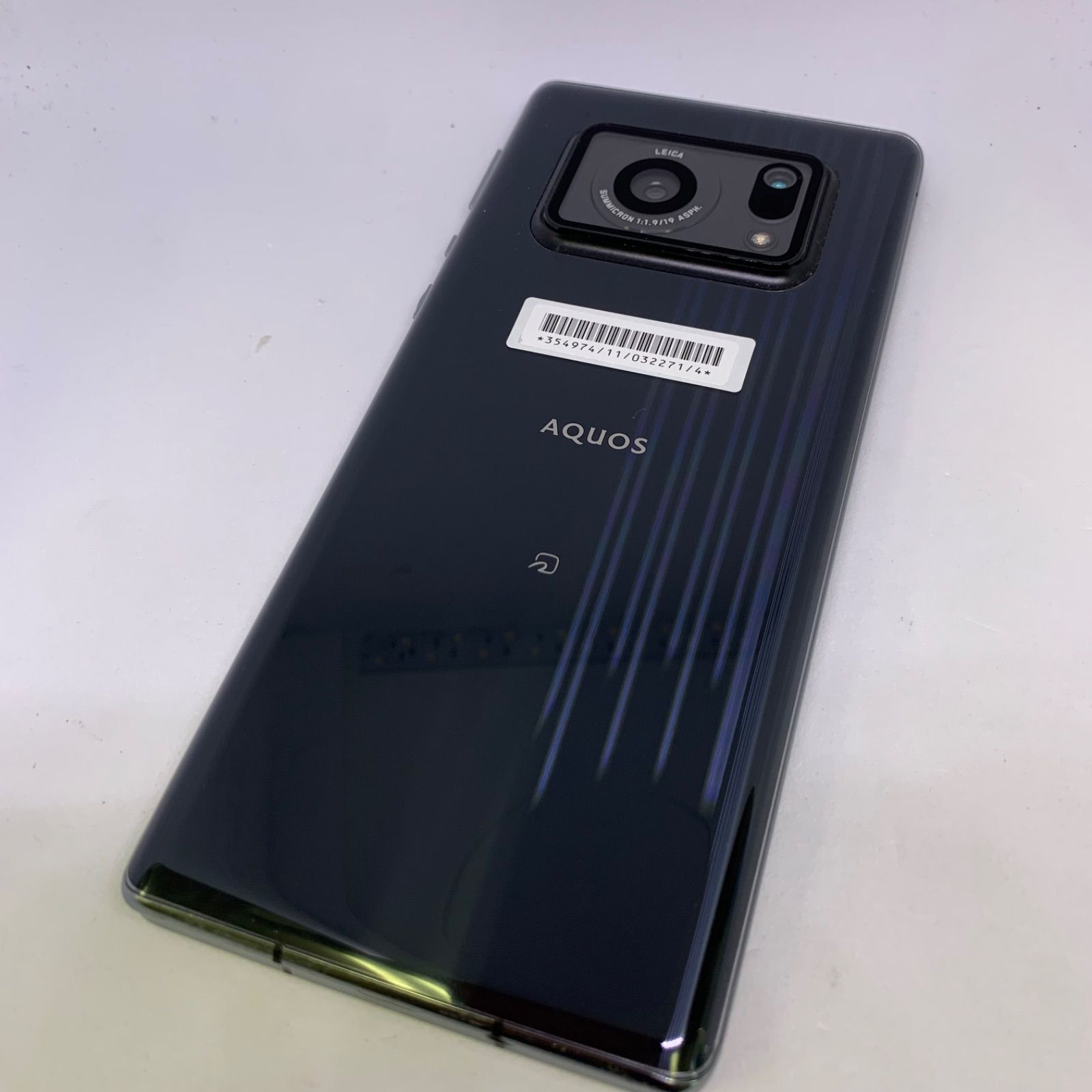 【訳あり品】Softbank  AQUOS R6  A101SH ブラック （ランクD・七日間保証）
